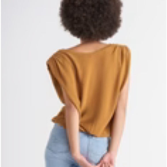 NWOT lot of 2: Dex Pleated Shoulder Pad button down Sweater size 2X - Picture 9 of 10